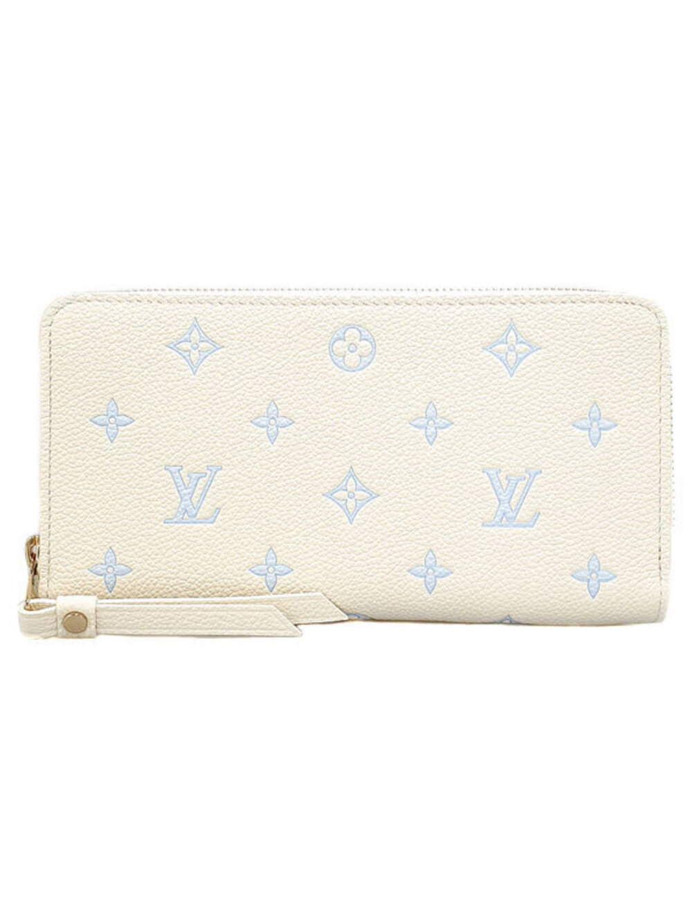 Louis Vuitton Monogram Empreinte Zippy Wallet Round Zipper Long
